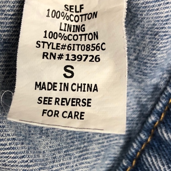 Honey punch good vibes denim jacket - Picture 10 of 13